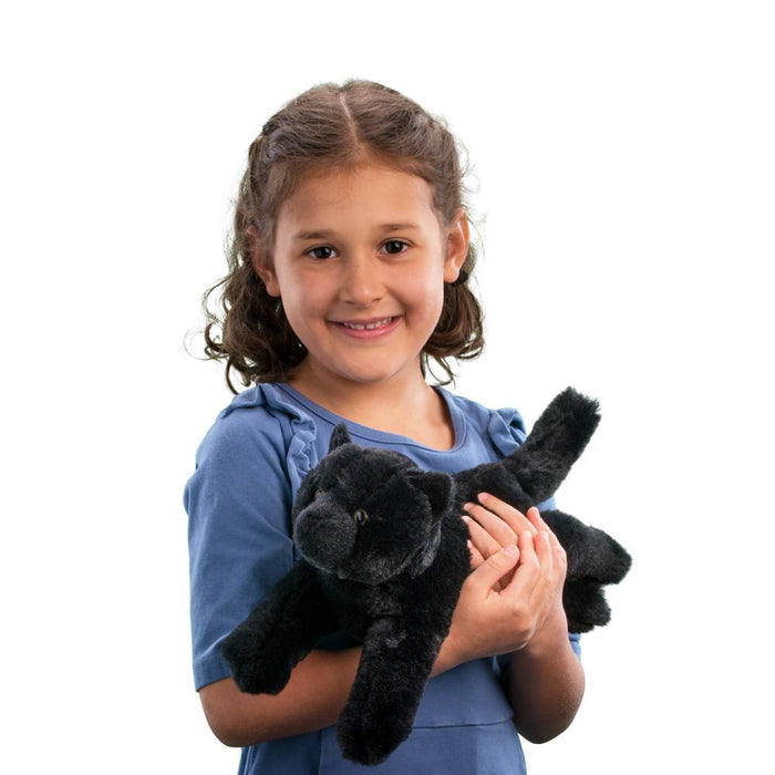 Douglas Cuddle Toys - Black Cat Tug Plush Stuffed Plushie 4507