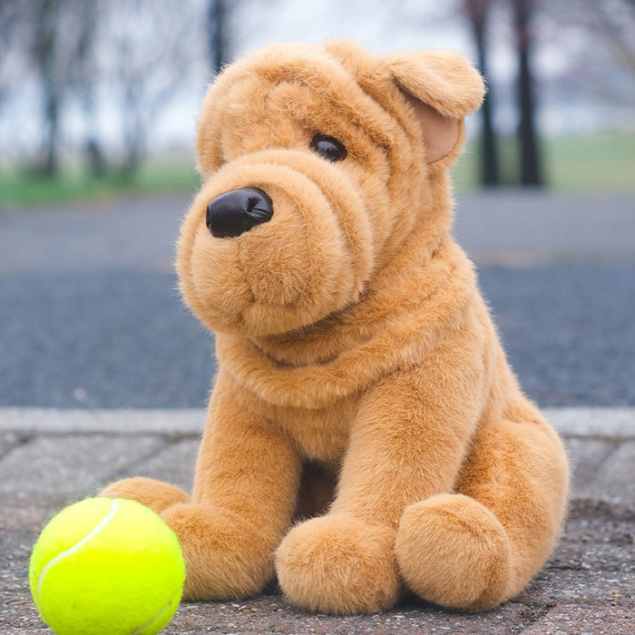 Douglas Cuddle Toys - Shar Pei Stuffed Dog Plush 2045