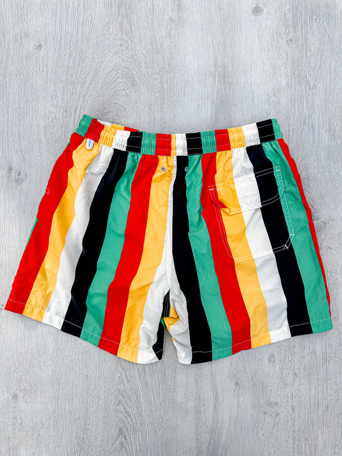 Drake's Striped Swim Shorts - House Of Huntington