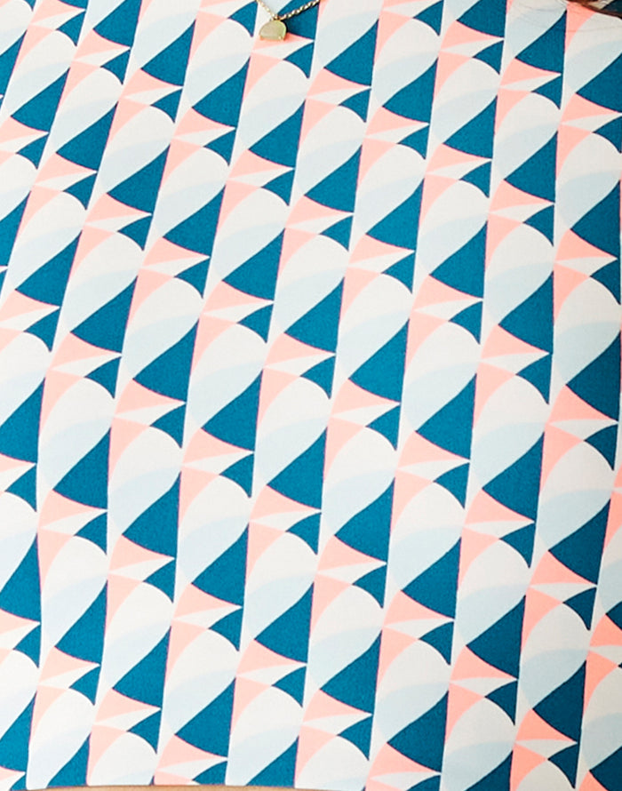 Drea Compression Top: Windward - FINAL SALE