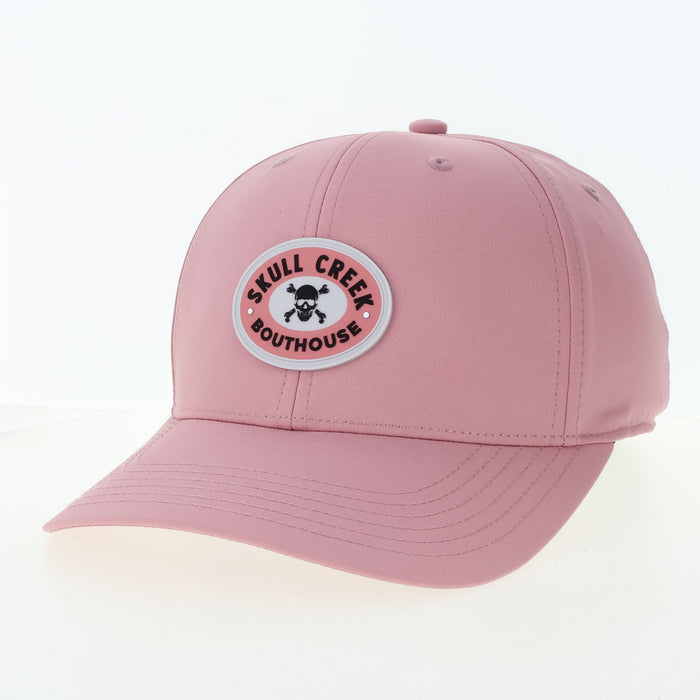 Dusty Rose Big Oval Hat