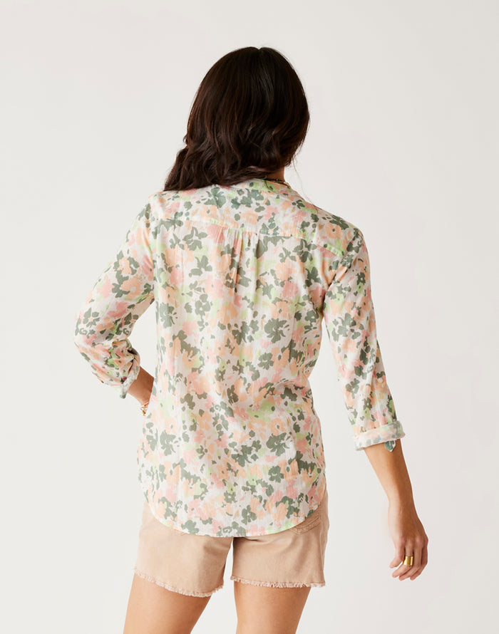 Dylan Gauze Tunic: Cloud Wildflower - FINAL SALE