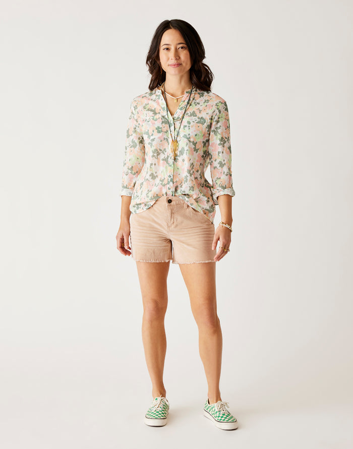 Dylan Gauze Tunic: Cloud Wildflower - FINAL SALE