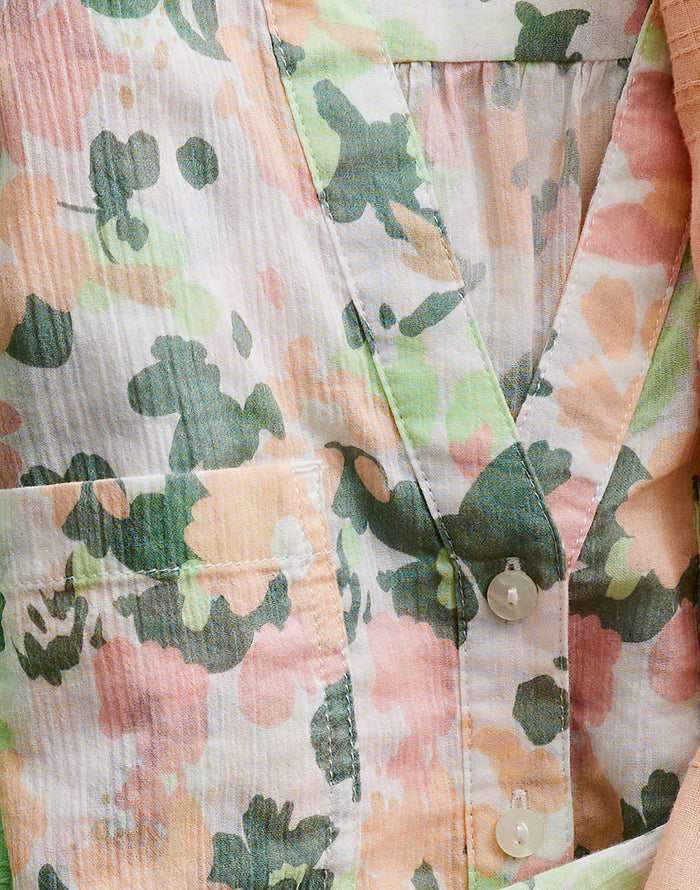 Dylan Gauze Tunic: Cloud Wildflower - FINAL SALE