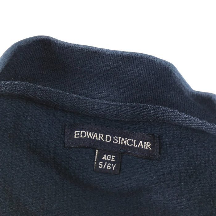 Edward Sinclair 5-6 years navy cotton sweater
