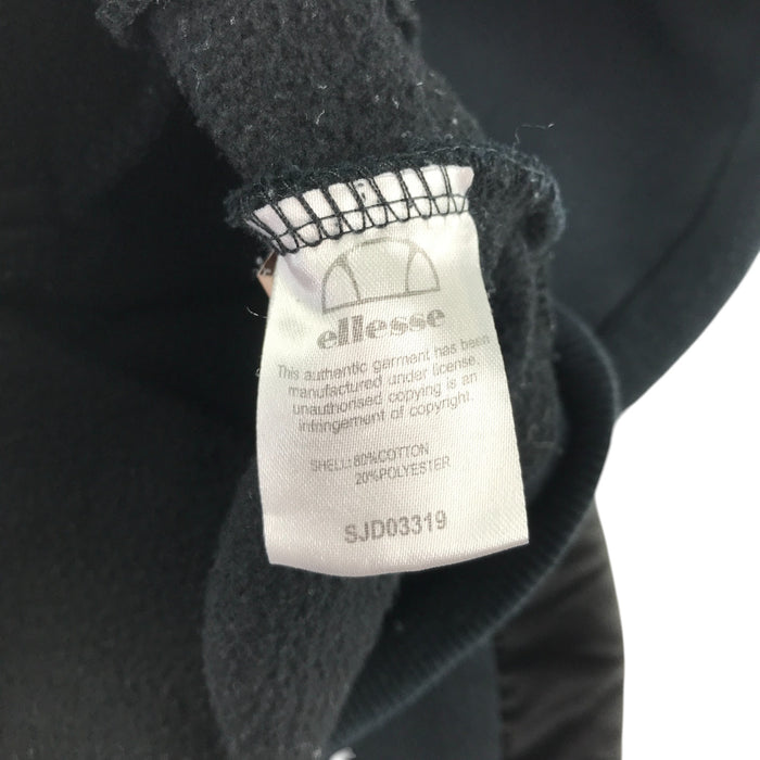 Ellesse women's S black quarter-zip sweater