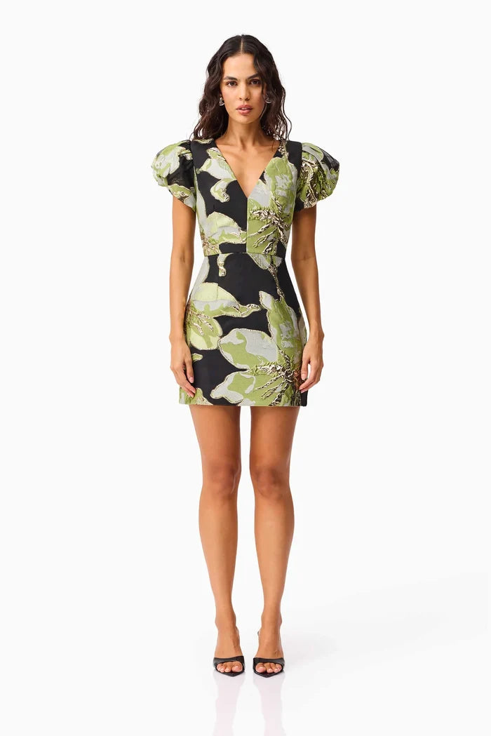 Elysia Cap Sleeve Mini Dress