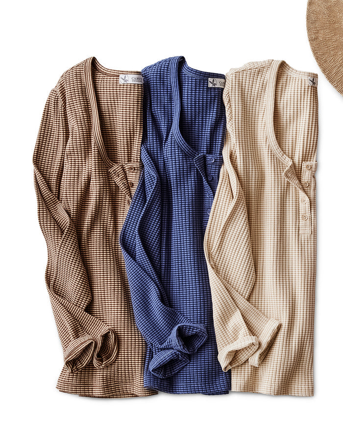 Emma Top: Dk. Brown Stripe - FINAL SALE