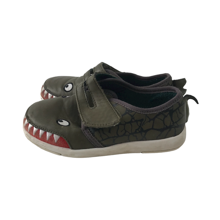 Emu Australia  size UK 10 (jr) khaki crocodile trainers