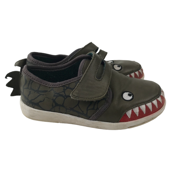 Emu Australia  size UK 10 (jr) khaki crocodile trainers