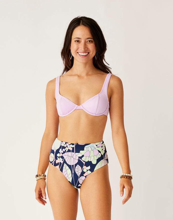 Erin Reversible Bottom: Brigitte/Lilac - FINAL SALE