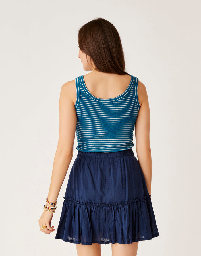 Ever Tank: Azul Stripe - FINAL SALE