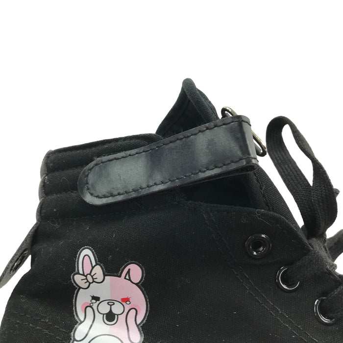 Feiyao size UK 4 black bunny trainers