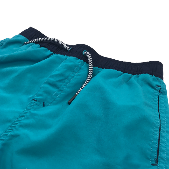 F&F 10-11 years turquoise blue swim trunks