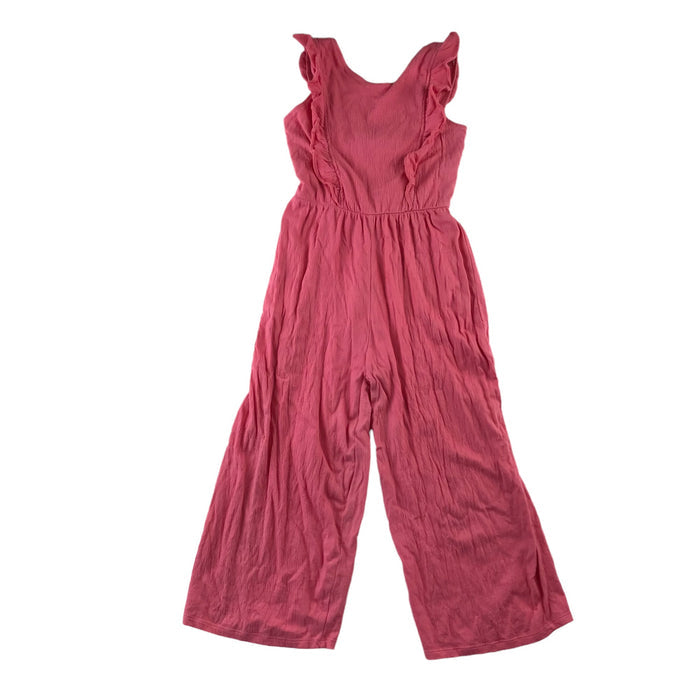F&F 11-12 years pink frill jumpsuit