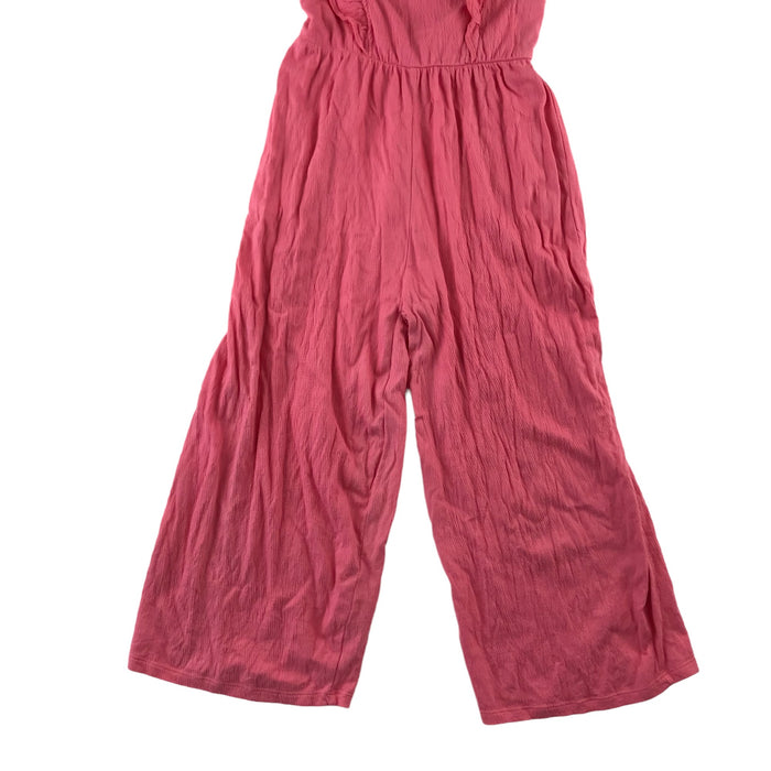 F&F 11-12 years pink frill jumpsuit