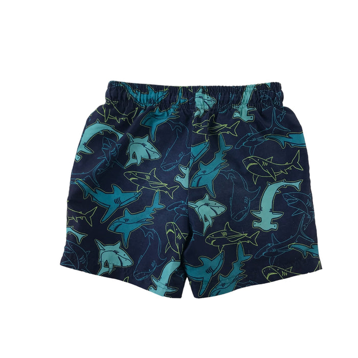 F&F 5-6 years navy shark swim trunks