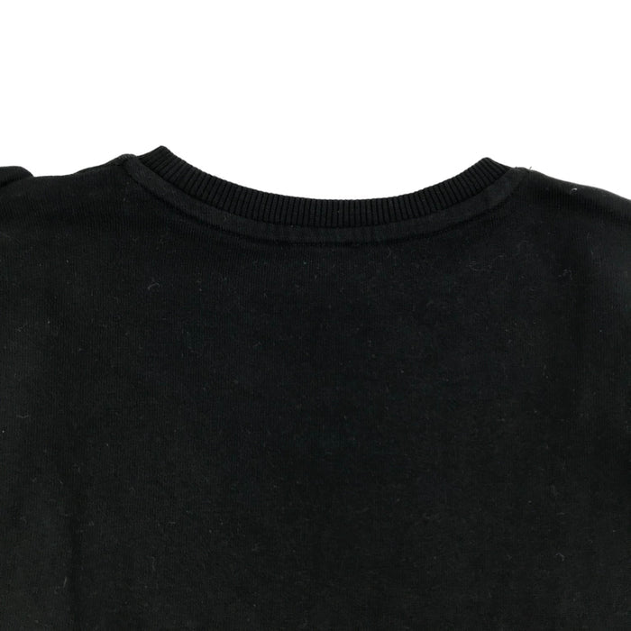 F&F 6 years black frilled cotton sweater