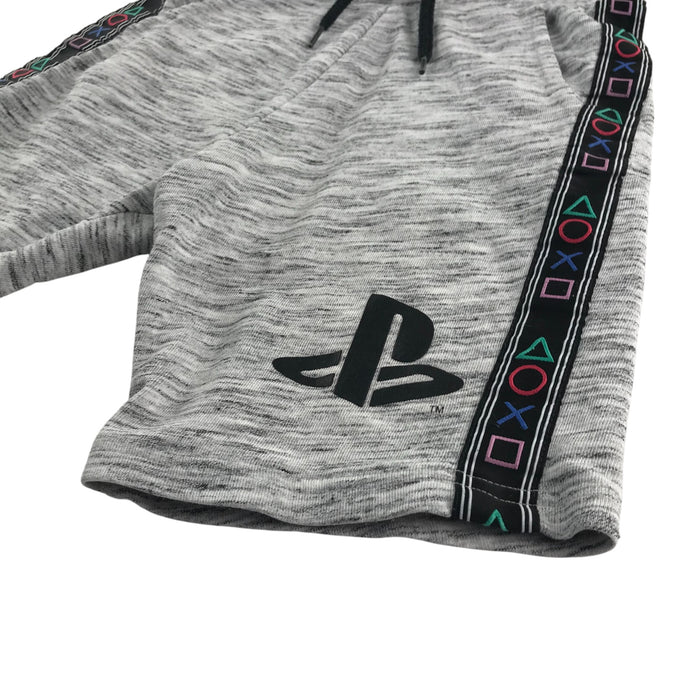 F&F 7-8 years grey playstation jersey shorts