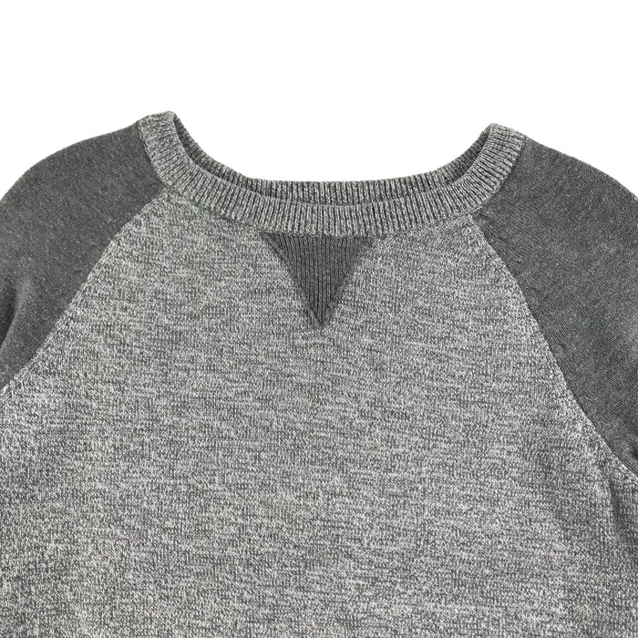 F&F 7 years grey plain knit jumper