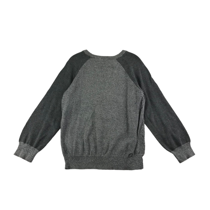 F&F 7 years grey plain knit jumper