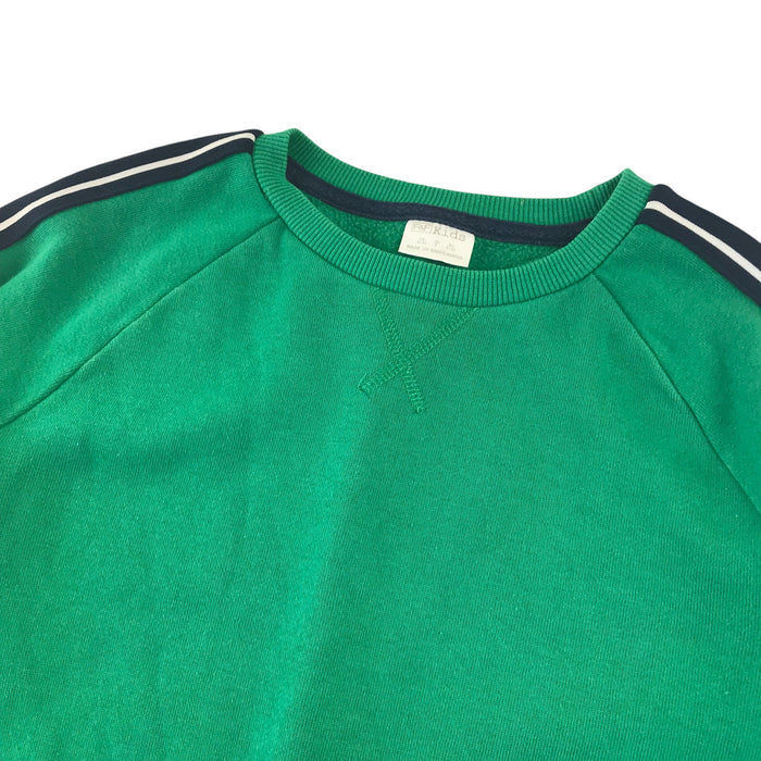 F&F 8-9 years green striped sweater