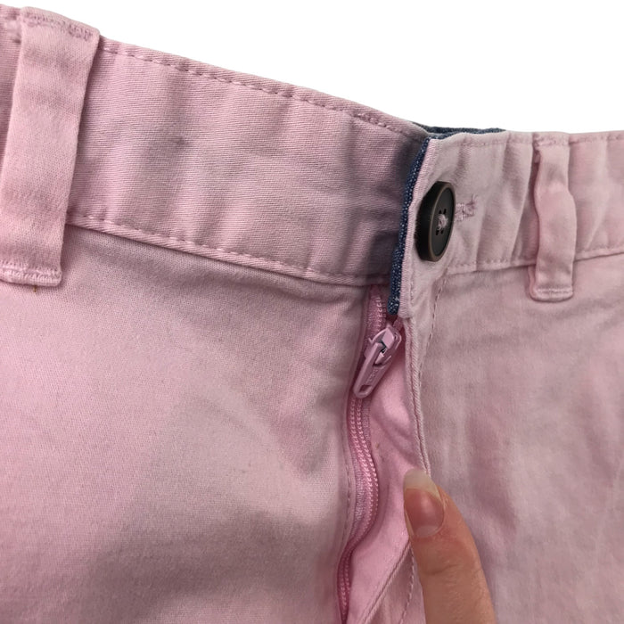 F&F 9 years light pink plain chino style shorts