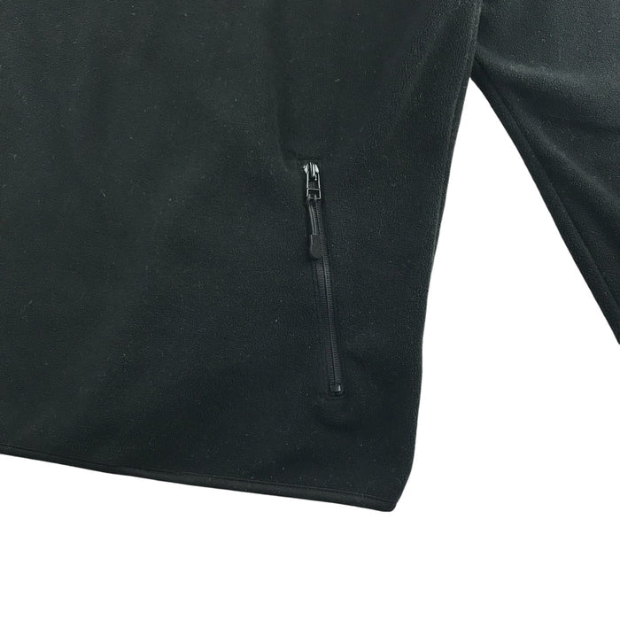 F&F men's size L black quarter zip fleece