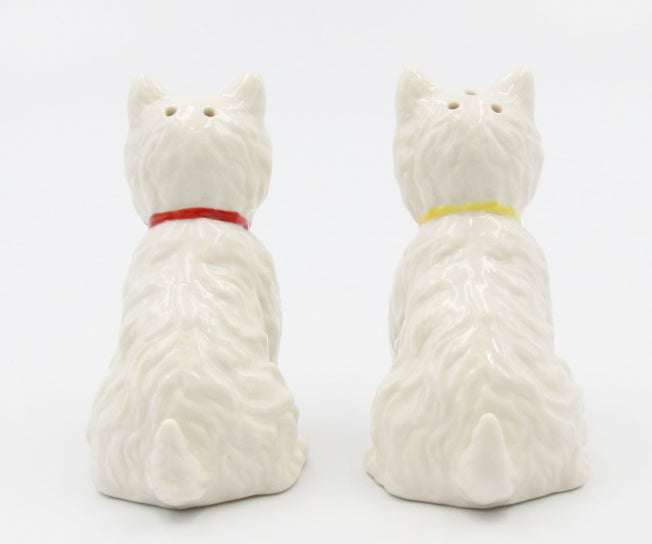 Fine Porcelain Tableware - Westie Salt & Pepper Shakers 20885