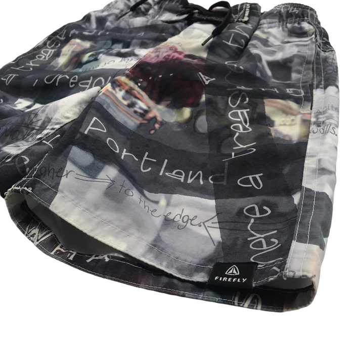 Firefly 6-7 years grey swim trunks