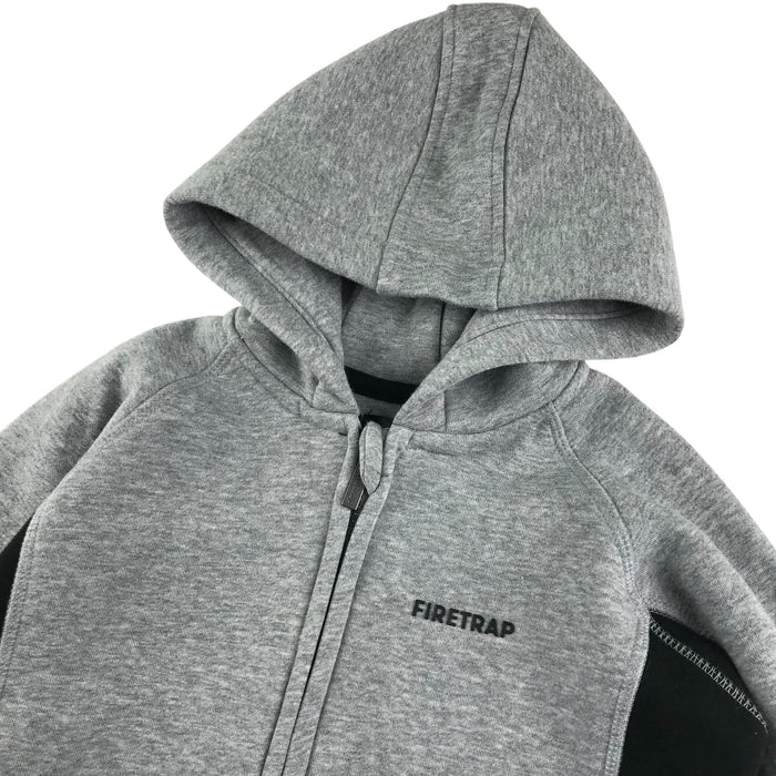 Firetrap 6-7 years light grey with black hoodie