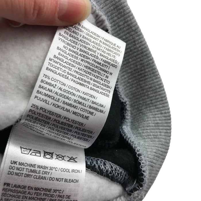 Firetrap 6-7 years light grey with black hoodie