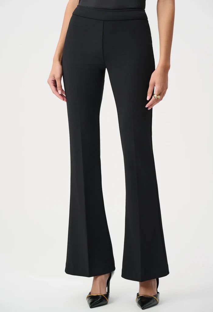 Flared Pull-On Trousers