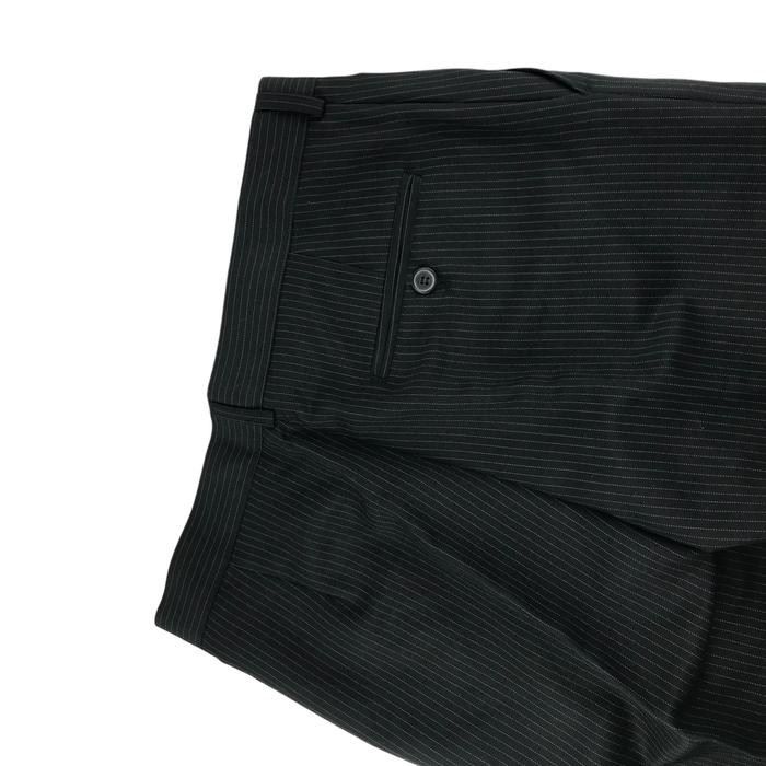 Flip Back 11-12 years black white stripes suit trousers