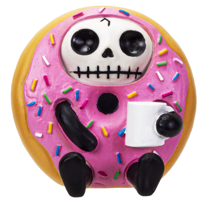 Furrybones - Dontsu Doughnut Donut Pink Dessert Coffee Tea Figurine 14618