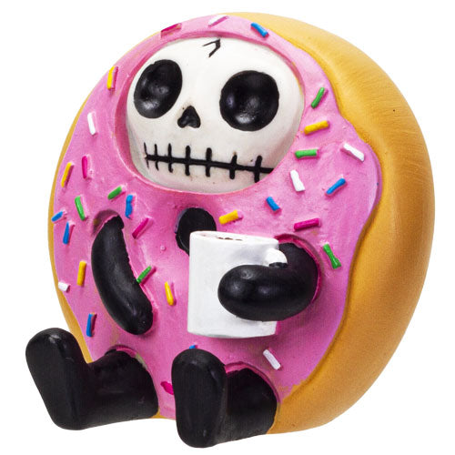 Furrybones - Dontsu Doughnut Donut Pink Dessert Coffee Tea Figurine 14618