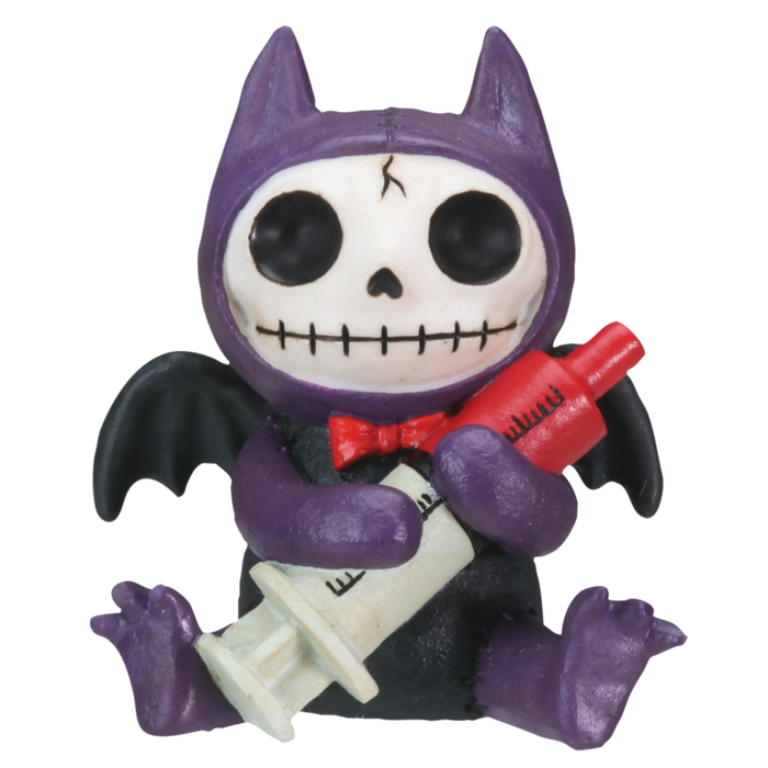 Furrybones - Flappy Vampire Bat Blood Syringe Figurine Y7876