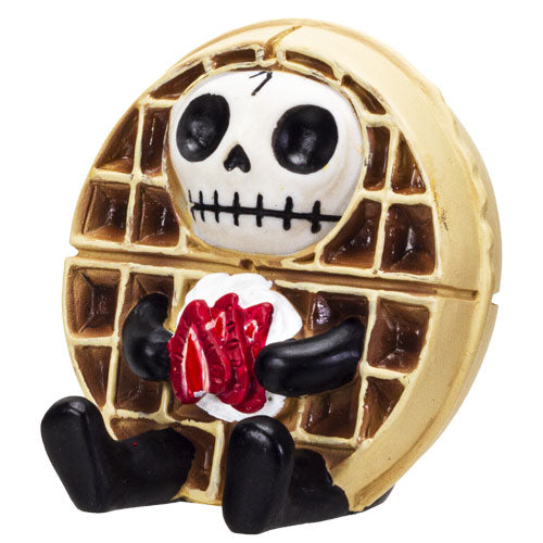 Furrybones - Whip Cream & Strawberry Waffle Brunch Dessert Figurine 14619