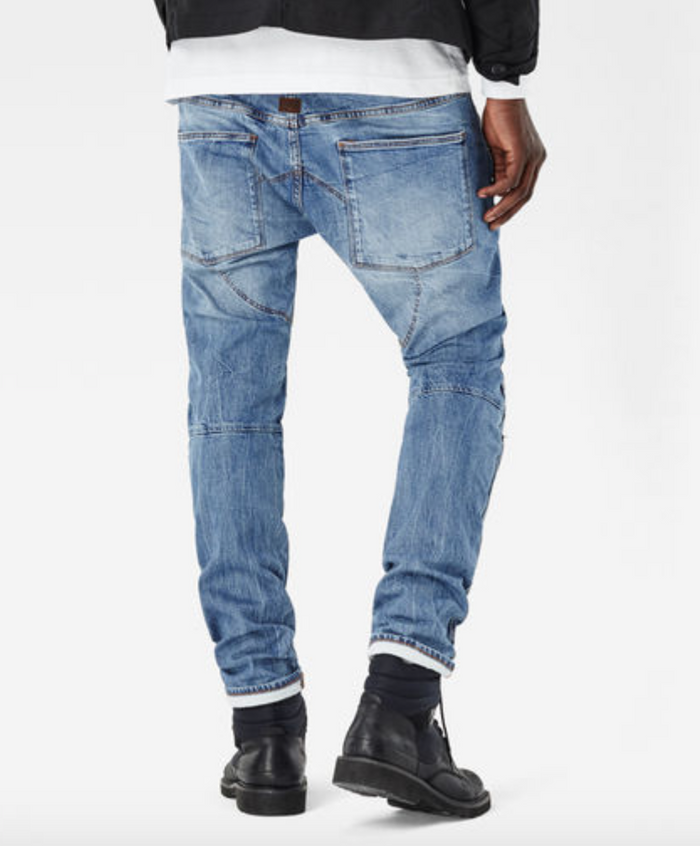 G-STAR 5620 3D Hadron Stretch Denim Medium Aged Jeans