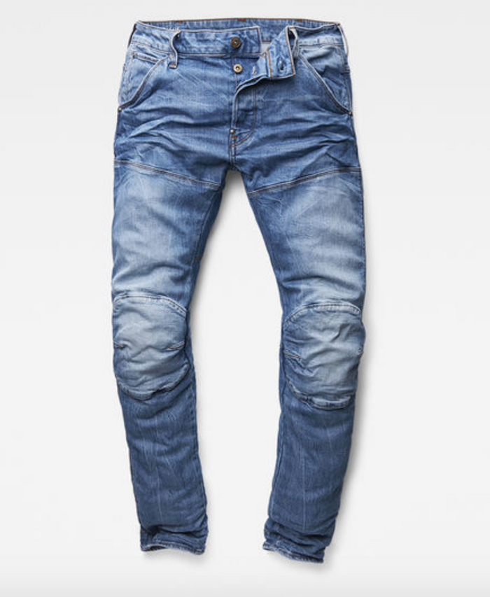 G-STAR 5620 3D Hadron Stretch Denim Medium Aged Jeans