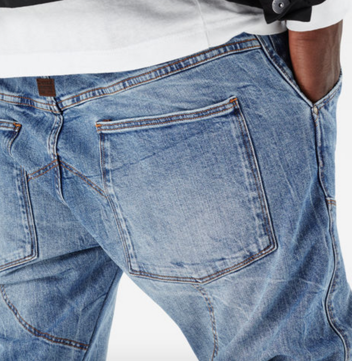 G-STAR 5620 3D Hadron Stretch Denim Medium Aged Jeans
