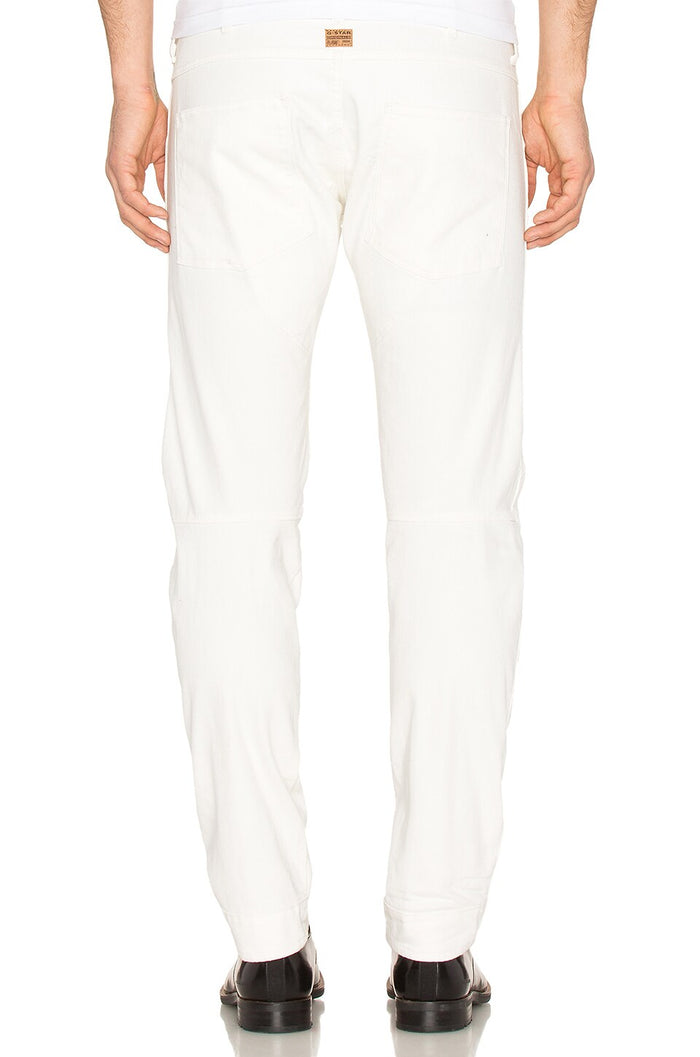 G-Star 5620 3D Super Slim Skinny Inza White Jeans