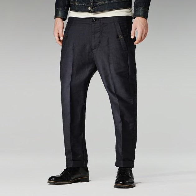 G-STAR Correct Belt Mazarine Blue Trousers Pants
