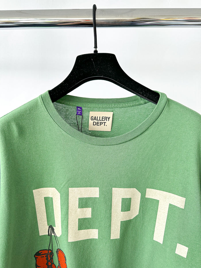 Gallery Dept. Green Boxing Arena Logo T-shirt