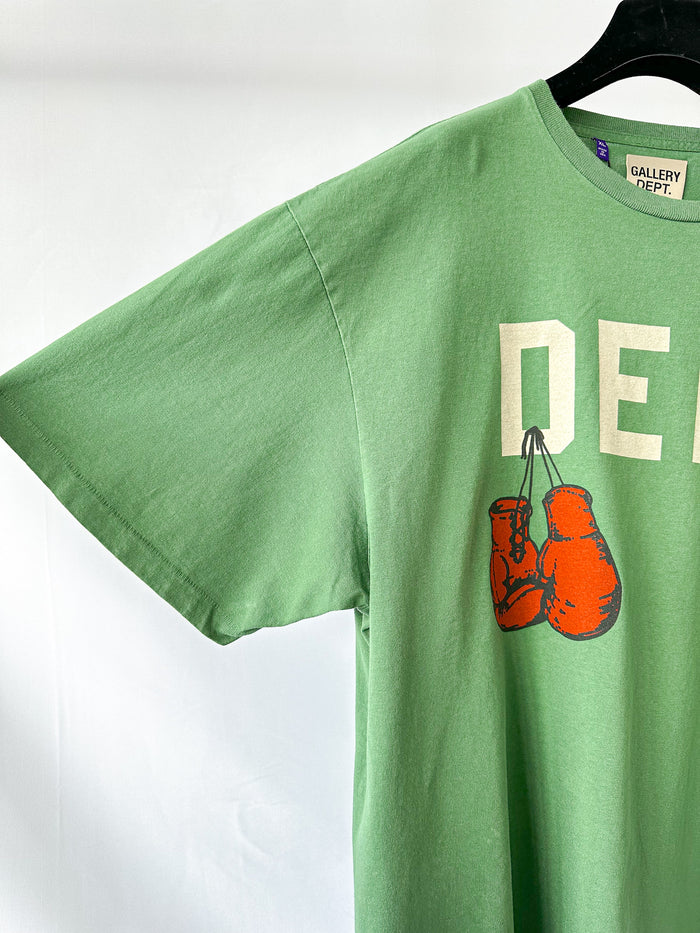 Gallery Dept. Green Boxing Arena Logo T-shirt