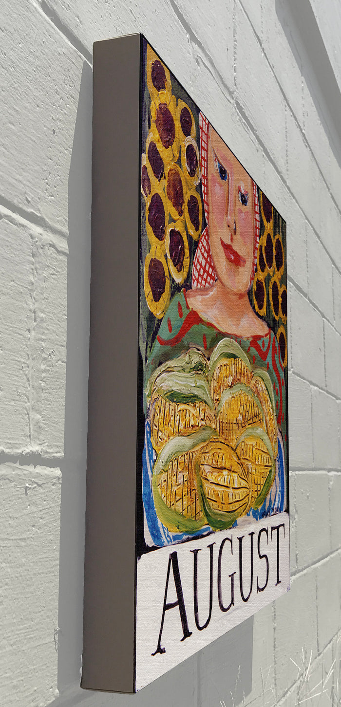 Gallery Grand - August Corn - Original Month Series