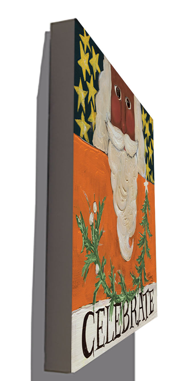 Gallery Grand - Celebrate Santa - Stocking Stuffer Orange!