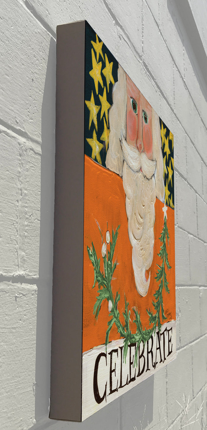 Gallery Grand - Celebrate Santa - Stocking Stuffer Orange!
