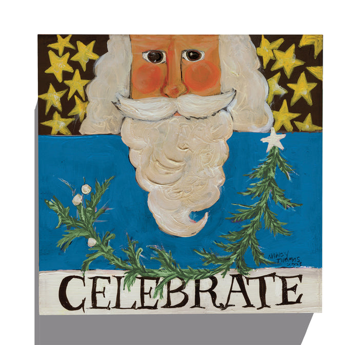 Gallery Grand - Celebrate Santa - Toymaker Blue