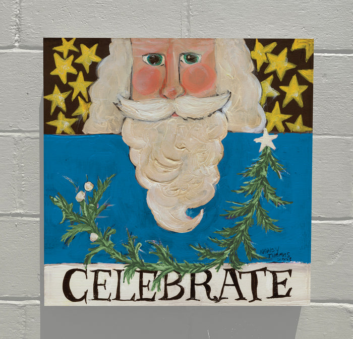 Gallery Grand - Celebrate Santa - Toymaker Blue
